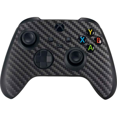 Black Carbon Fiber Specialty Texture Material Xbox Series X Bundle Skin